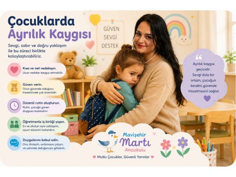 Çocuklarda Ayrılık Kaygısı Nedir? Anaokuluna Uyum Sürecinde Aileler Ne Yapmalı?